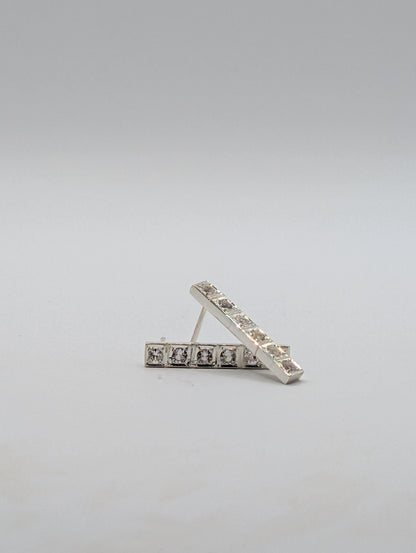 Sterling Silver Sapphire Earrings