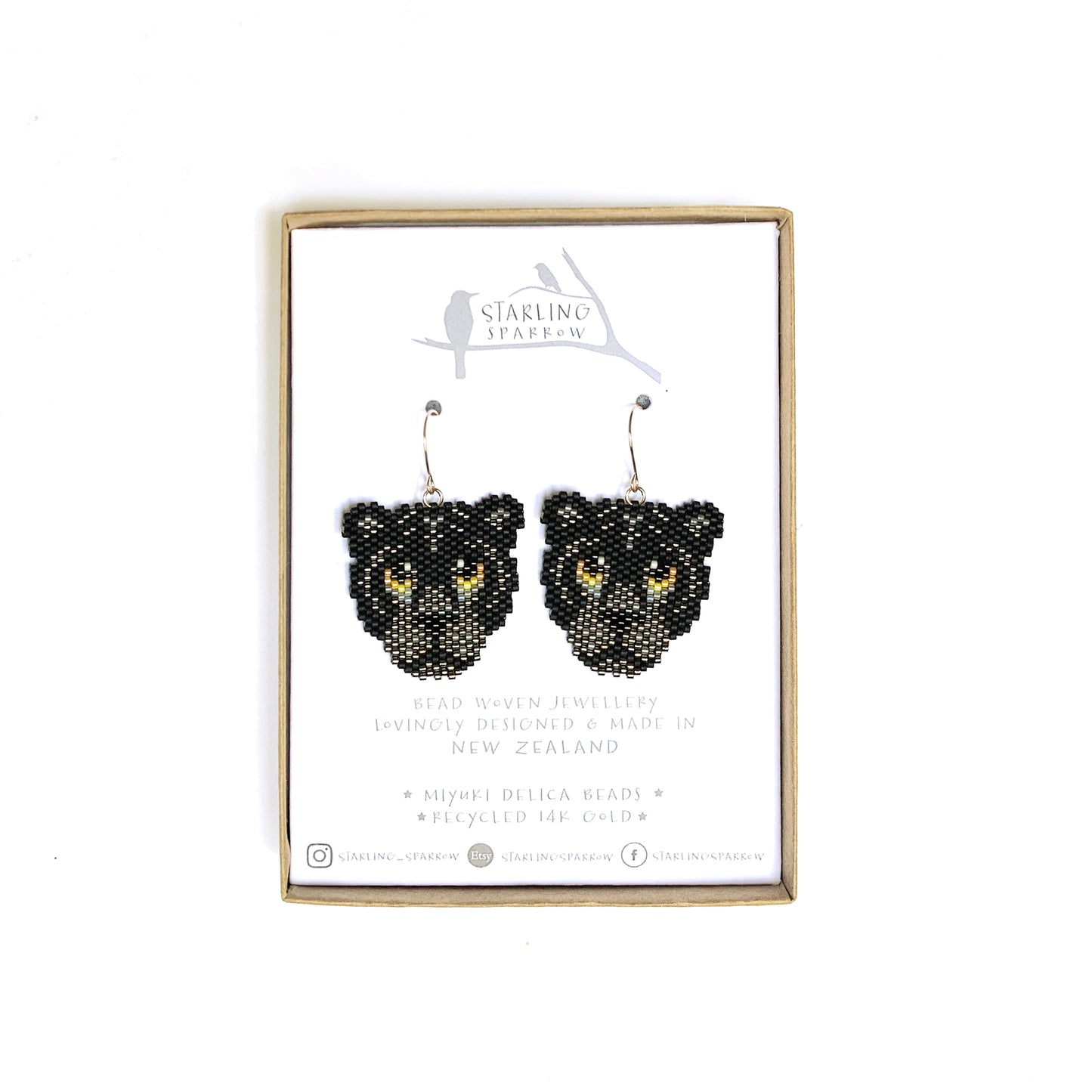 Panther Earrings