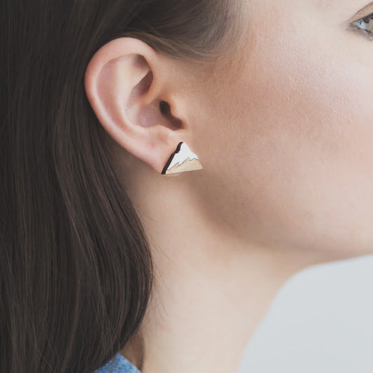 Aoraki Mount Cook Rimu Earrings