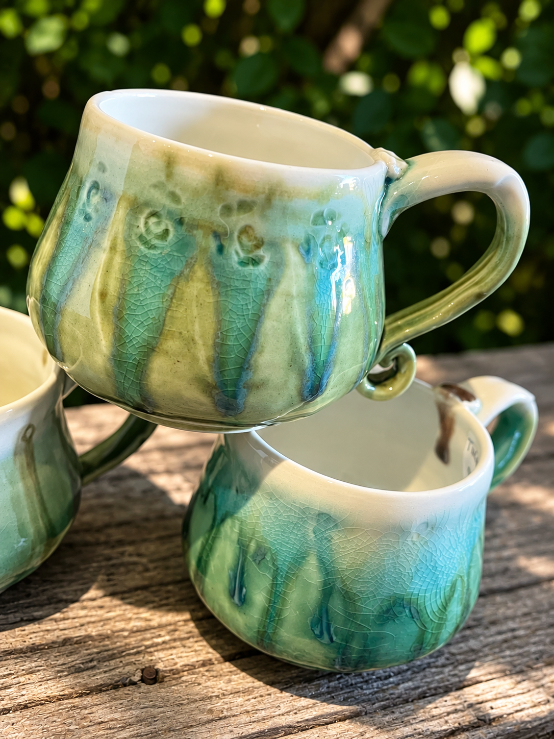 Nature Imprinted Tea Cup