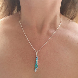 Tui Feather Necklace