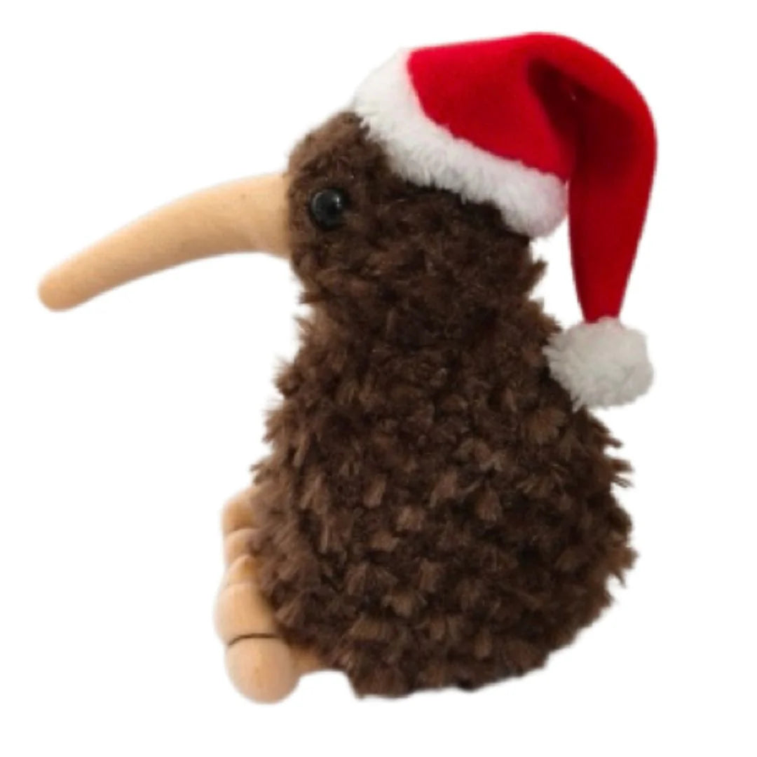 Pee Wee the Kiwi's Christmas Plush Toy