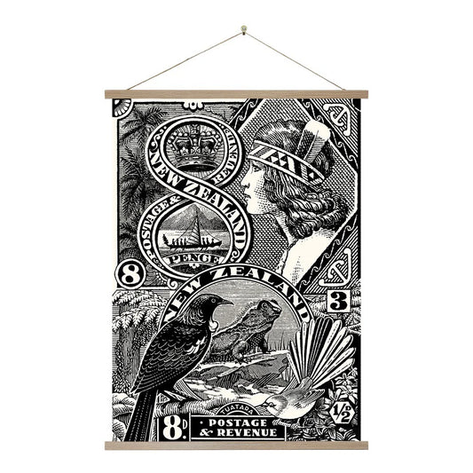 NZ Stamp Wall Chart