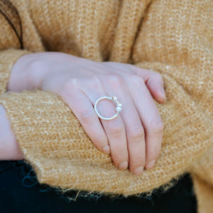 Briar Wreath Silver Ring