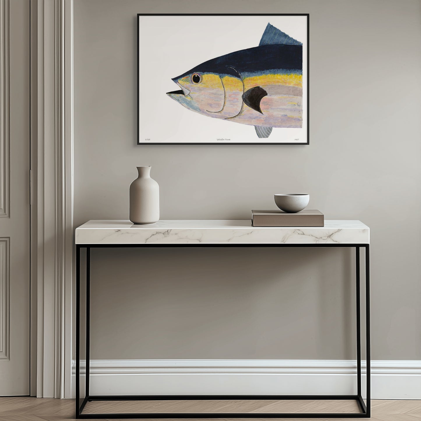 Yellowfin Tuna Head