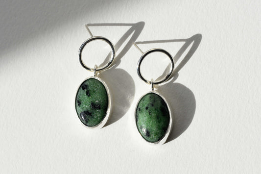 Zoisite Earrings