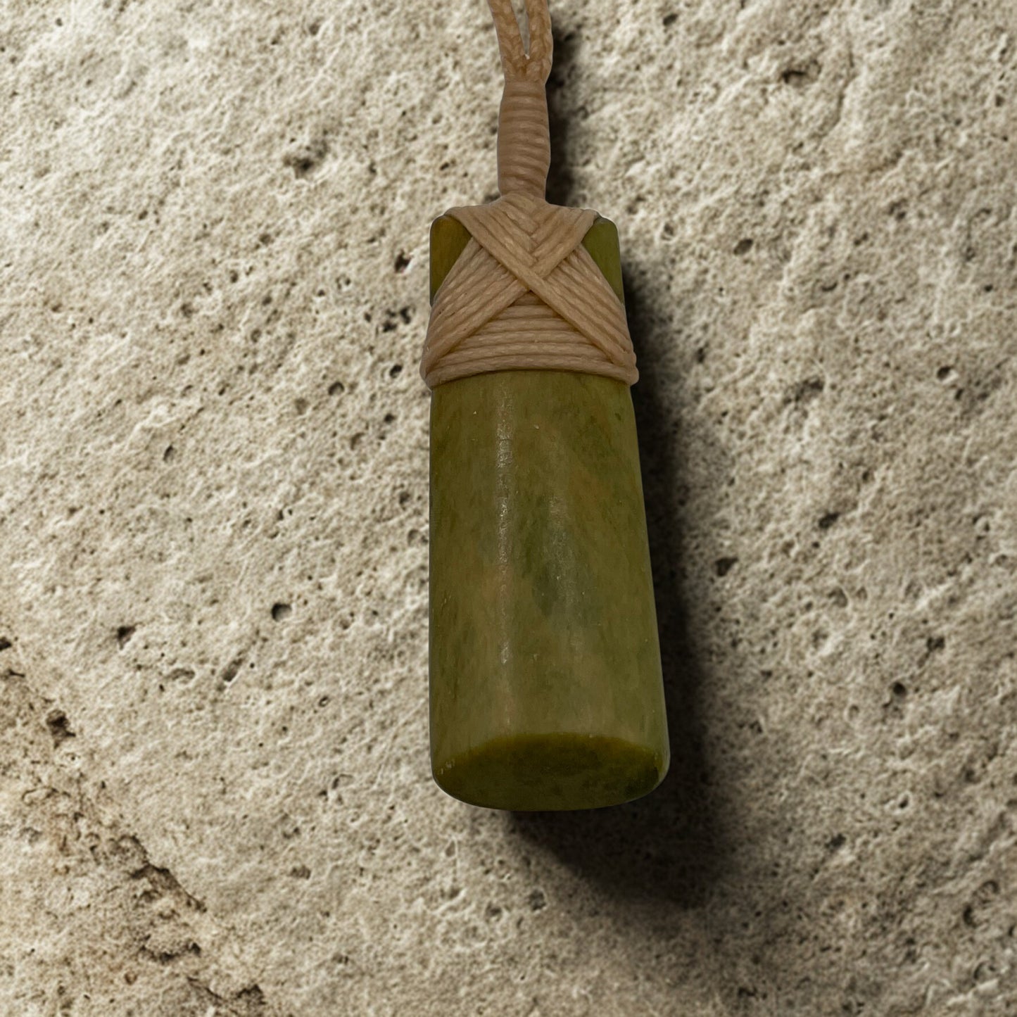 Marsden Flower Toki Pounamu Pendant