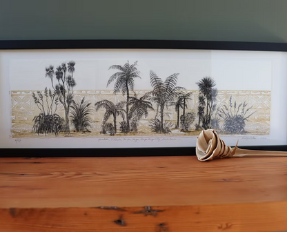 Harekeke, Ti Kouka, Toetoe, Ponga, Renga Renga Lily, Kawakawa