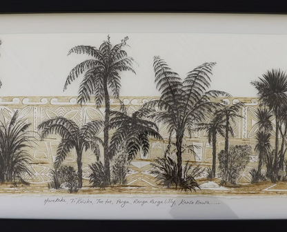 Harekeke, Ti Kouka, Toetoe, Ponga, Renga Renga Lily, Kawakawa