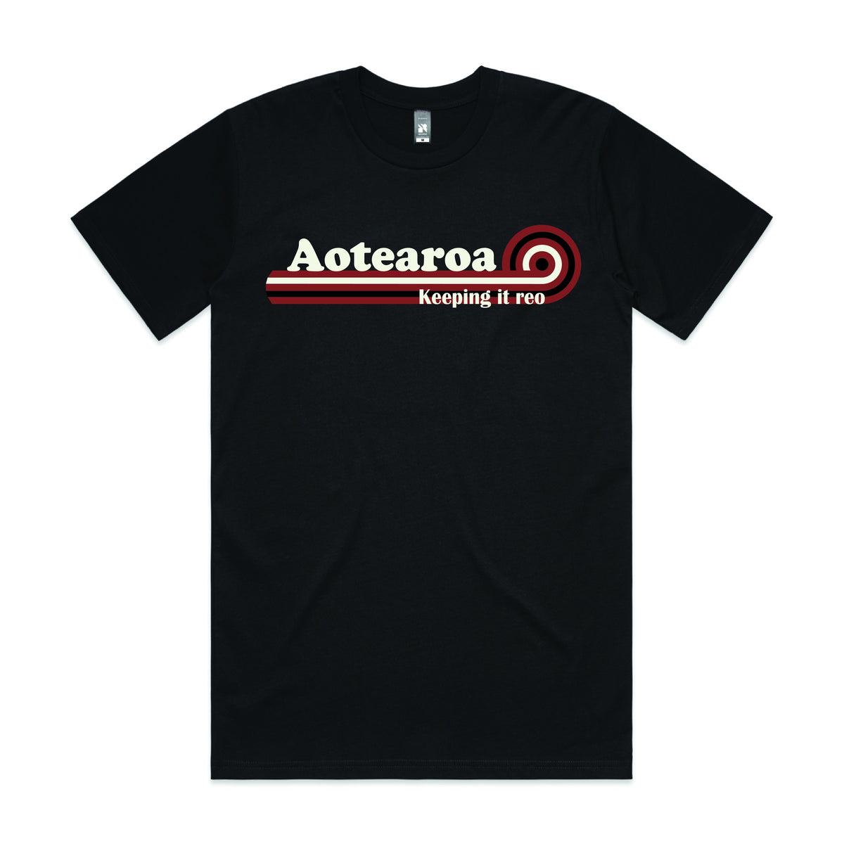 Aotearoa Tee - BLACK