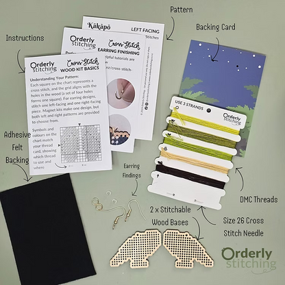 Embroidery DIY Earring Kit