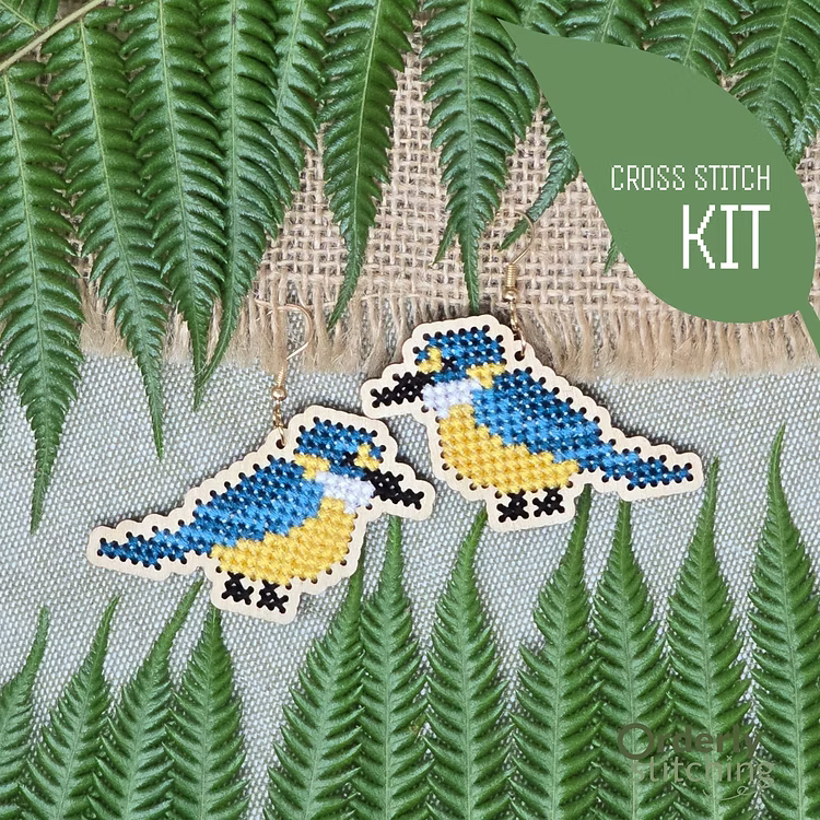 Embroidery DIY Earring Kit