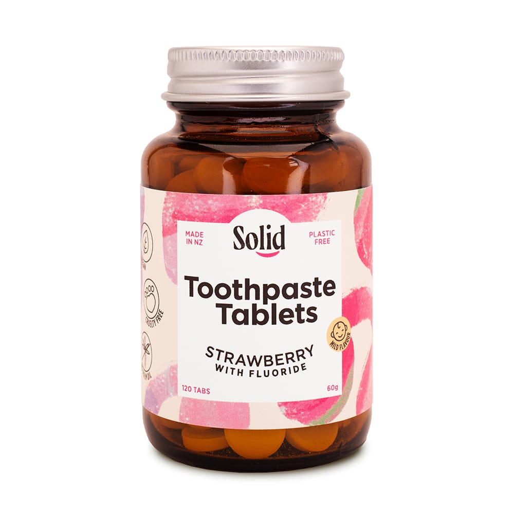 Solid Oral Care - Toothpaste Tablets + Fluoride