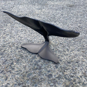 Bronze Whale Sculpture - 40cm