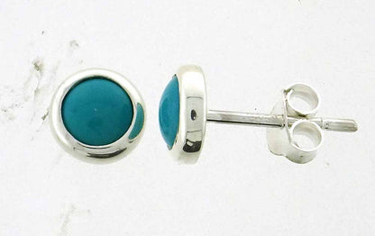 Gemstone Stud Earrings