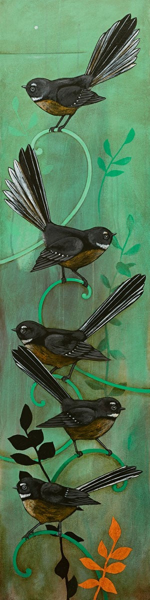 Fantail Garden - Art Print