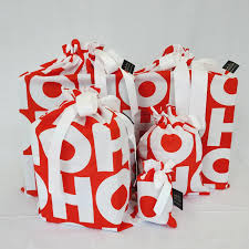 Reusable Fabric Gift Bags