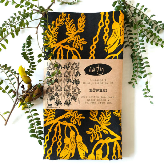 Kowhai Tea Towel