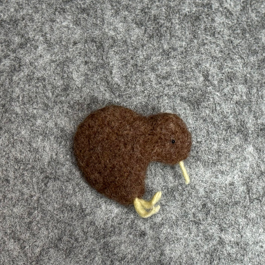 Kiwi Bird Brooch
