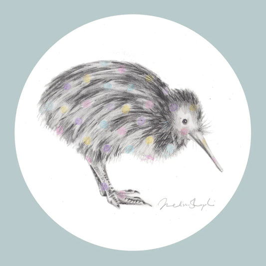 Spotted Kiwi Print