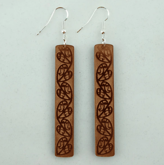 Kowhaiwhai Bar - Natural Rimu