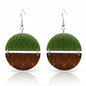 Kowhaiwhai Symmetry - Green Satin & Wood
