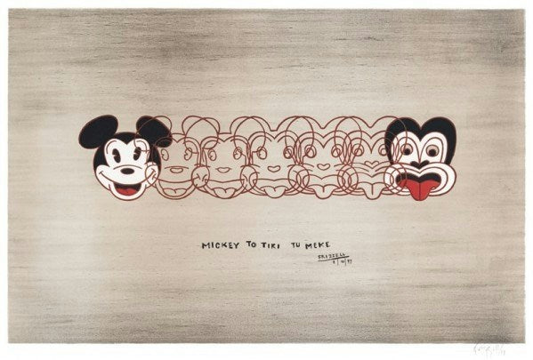 From Mickey To Tiki Tu Meke - Art Print