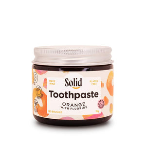 Solid Oral Care - Fluoride Toothpaste in a Jar