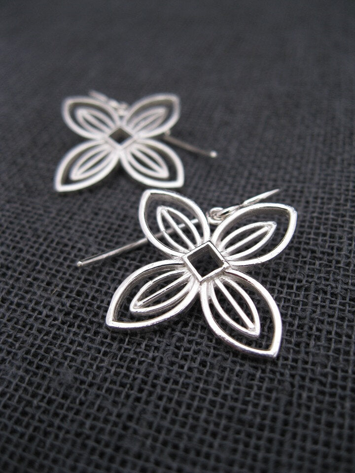 Pacifica Earrings - Silver