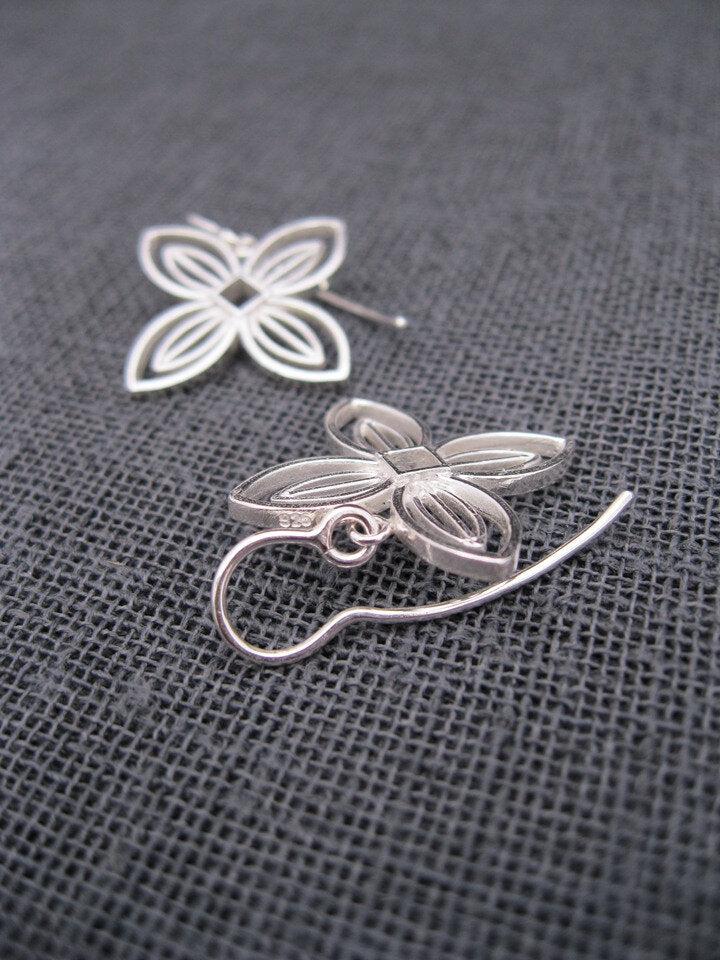 Pacifica Earrings - Silver