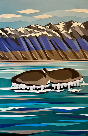 Whale Fluke, Aotearoa - Original Painting