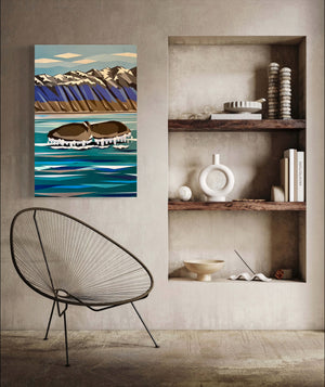 Whale Fluke, Aotearoa - Original Painting