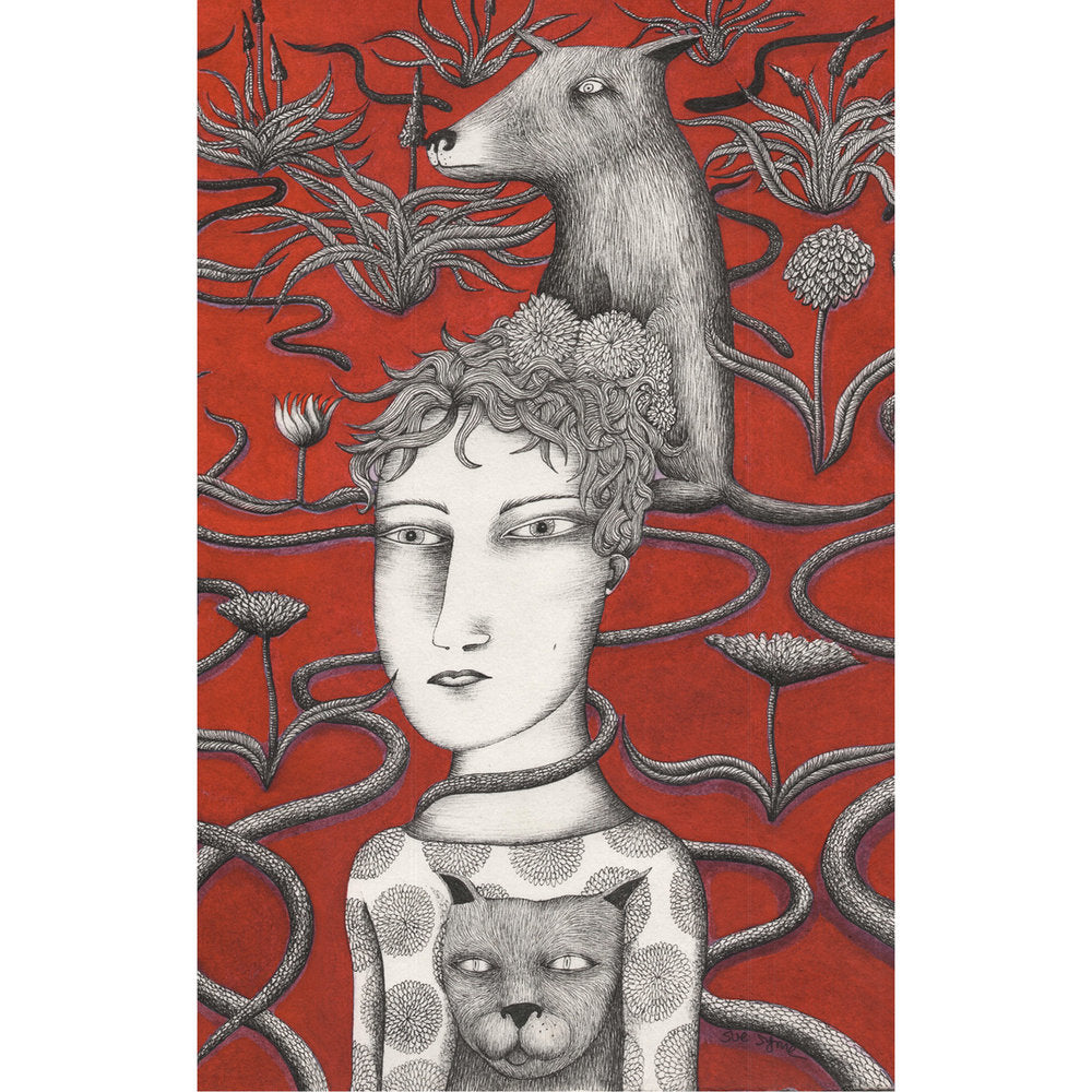 Woman in Red - Limited Edition print