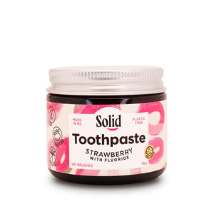 Solid Oral Care - Fluoride Toothpaste in a Jar