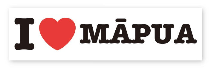 I ❤️ Māpua Stickers