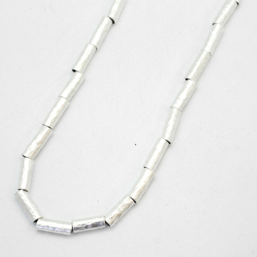 Kauri Bead Silver Chain #175