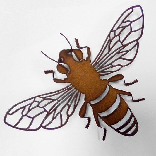 Recycled Steel Honey Bee