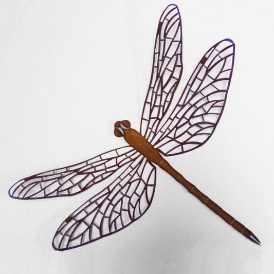 Recycled Steel Dragonfly