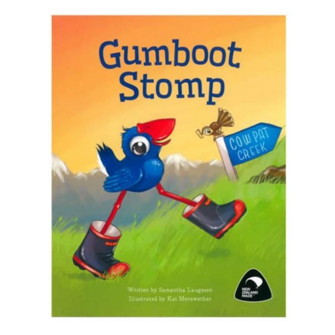 Gumboot stomp paperback children's book