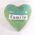 Family - Ceramic Heart